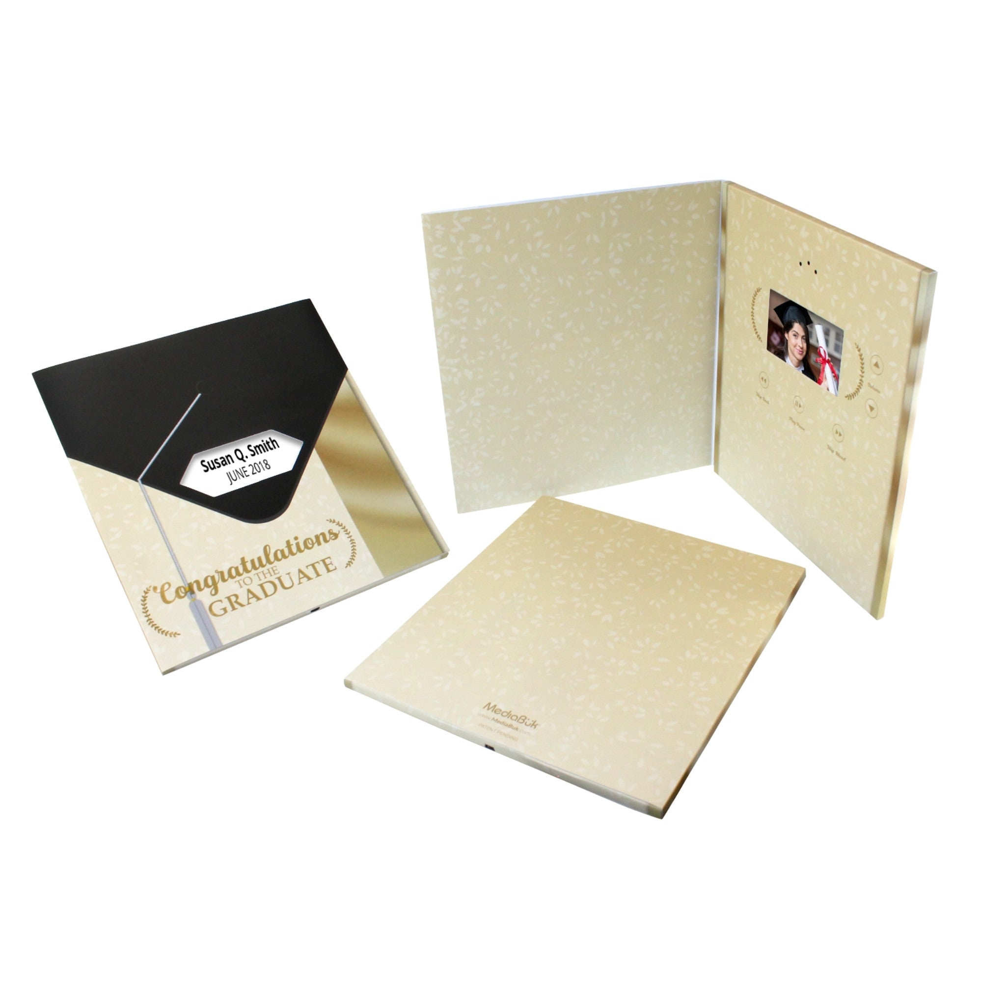 Graduation MediaBuk — 4 inch Screen