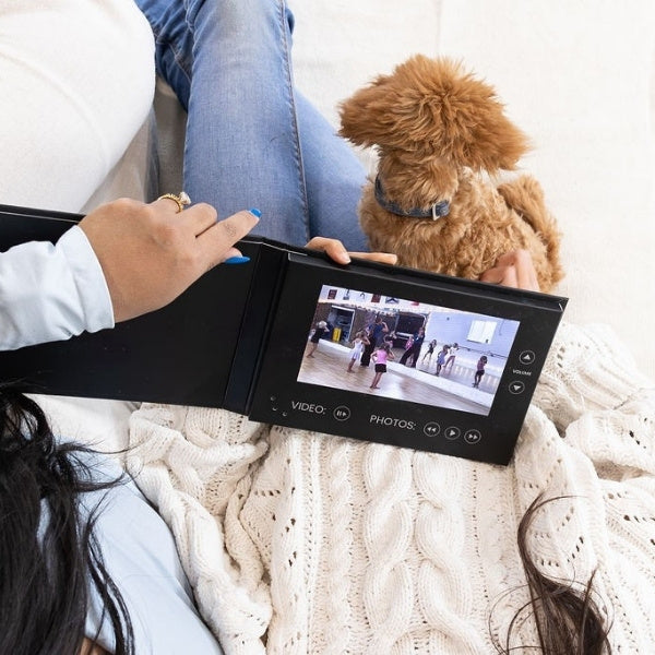 Hardcover MediaBuk Video Brochure — 7 inch Screen