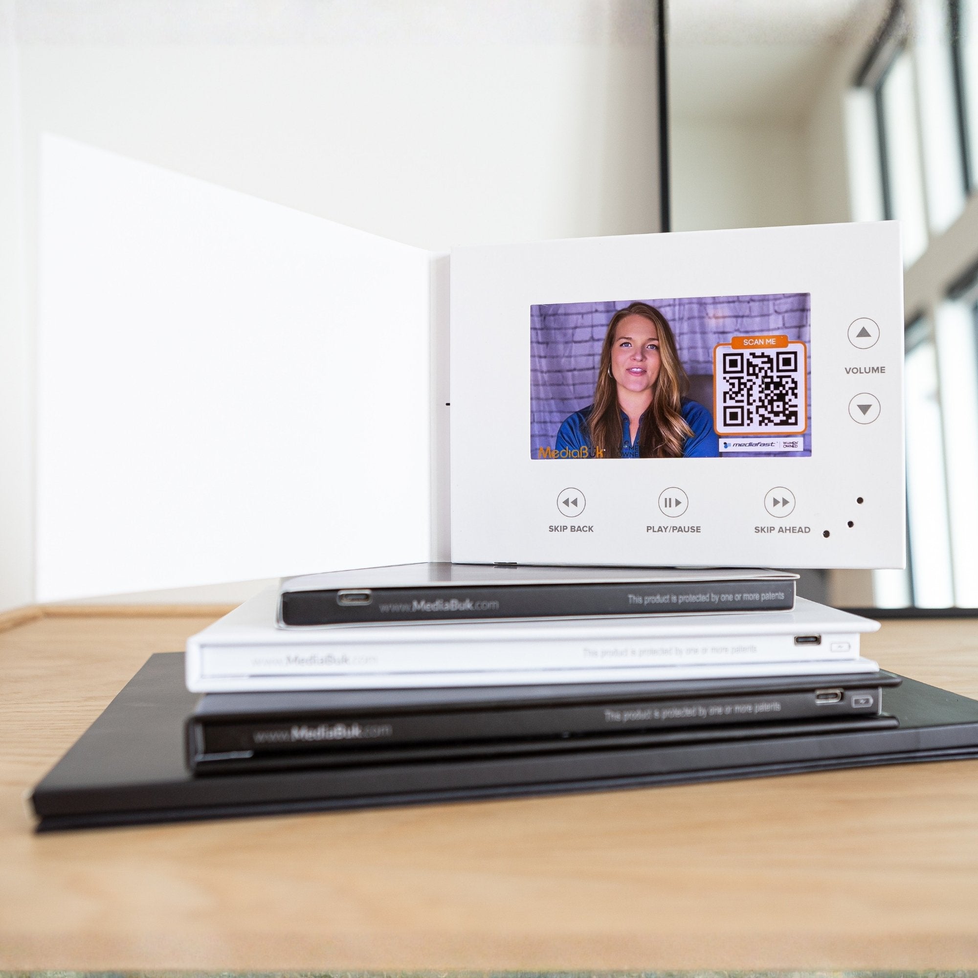 MediaBuk Video Brochure — 5 inch Screen — 5 × 7 size