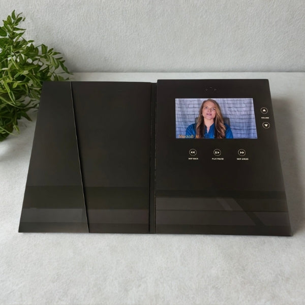 MediaBuk Video Brochure — 7 inch Screen — 9 × 12 size