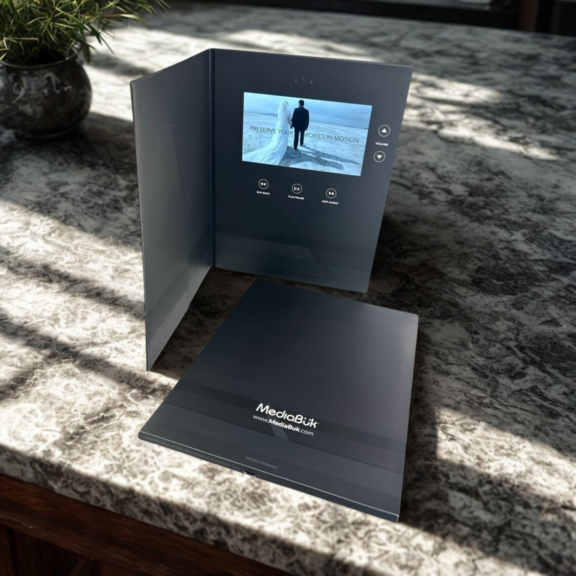MediaBuk Video Brochure — 7 inch Screen — 9 × 12 size